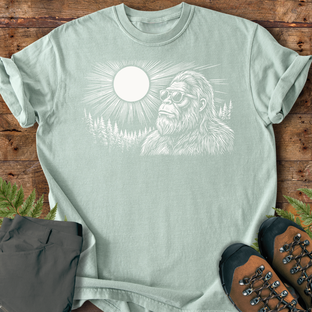 Sungazing Sasquatch T-Shirt