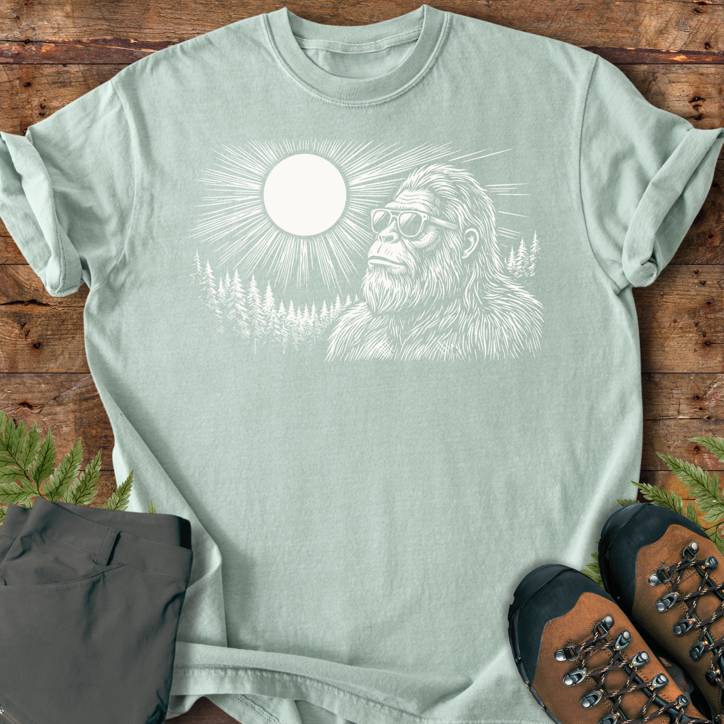 Sungazing Sasquatch T-Shirt