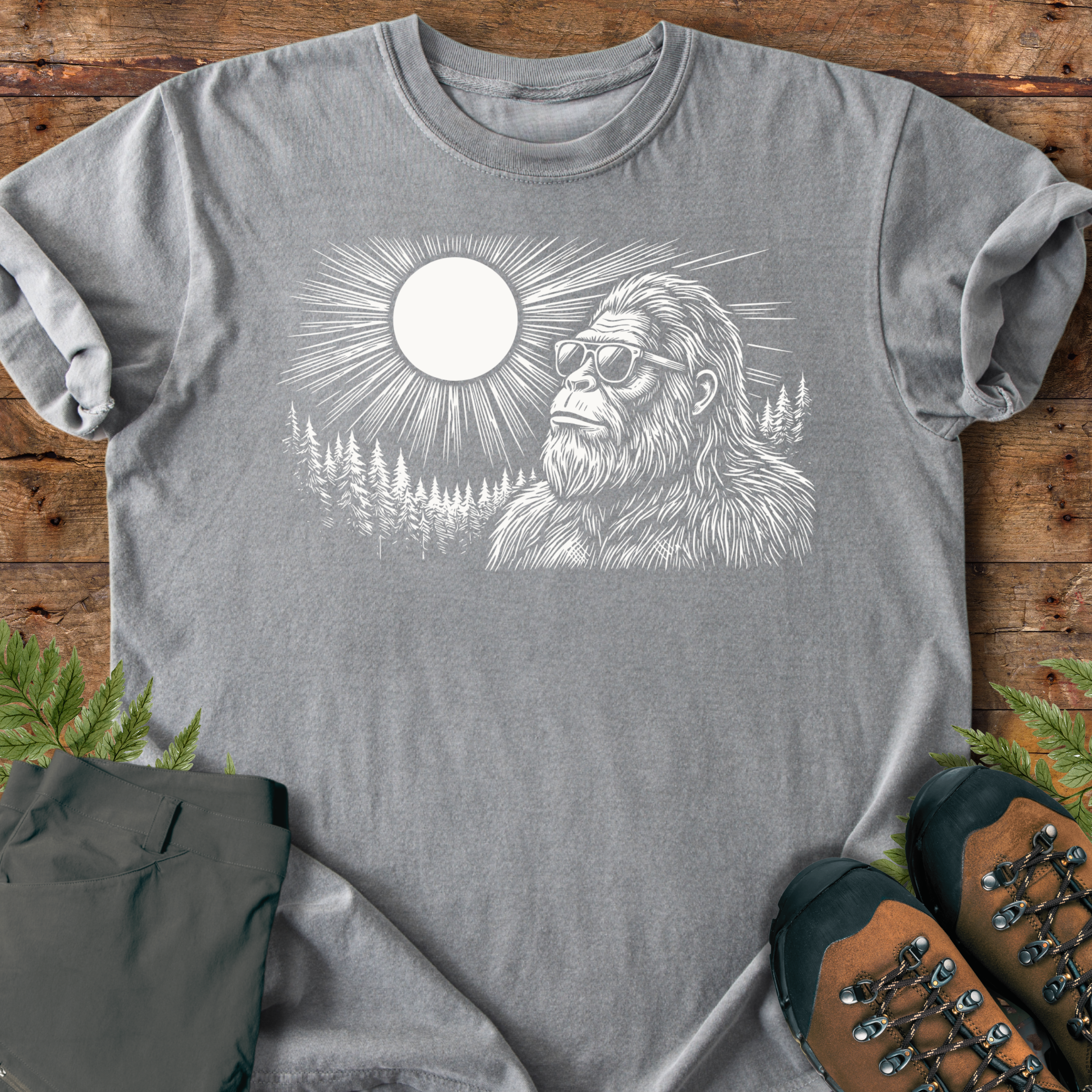 Sungazing Sasquatch T-Shirt