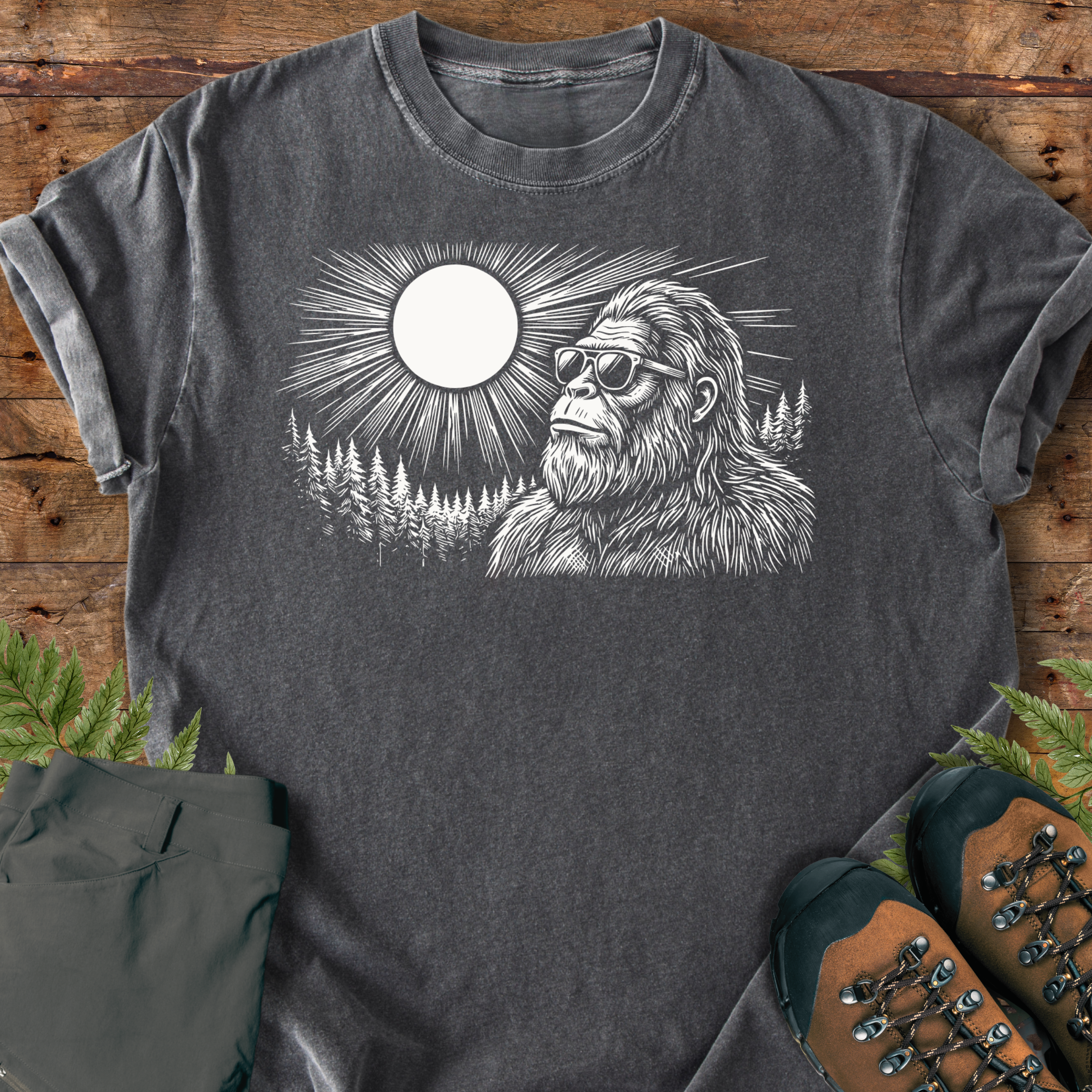 Sungazing Sasquatch T-Shirt