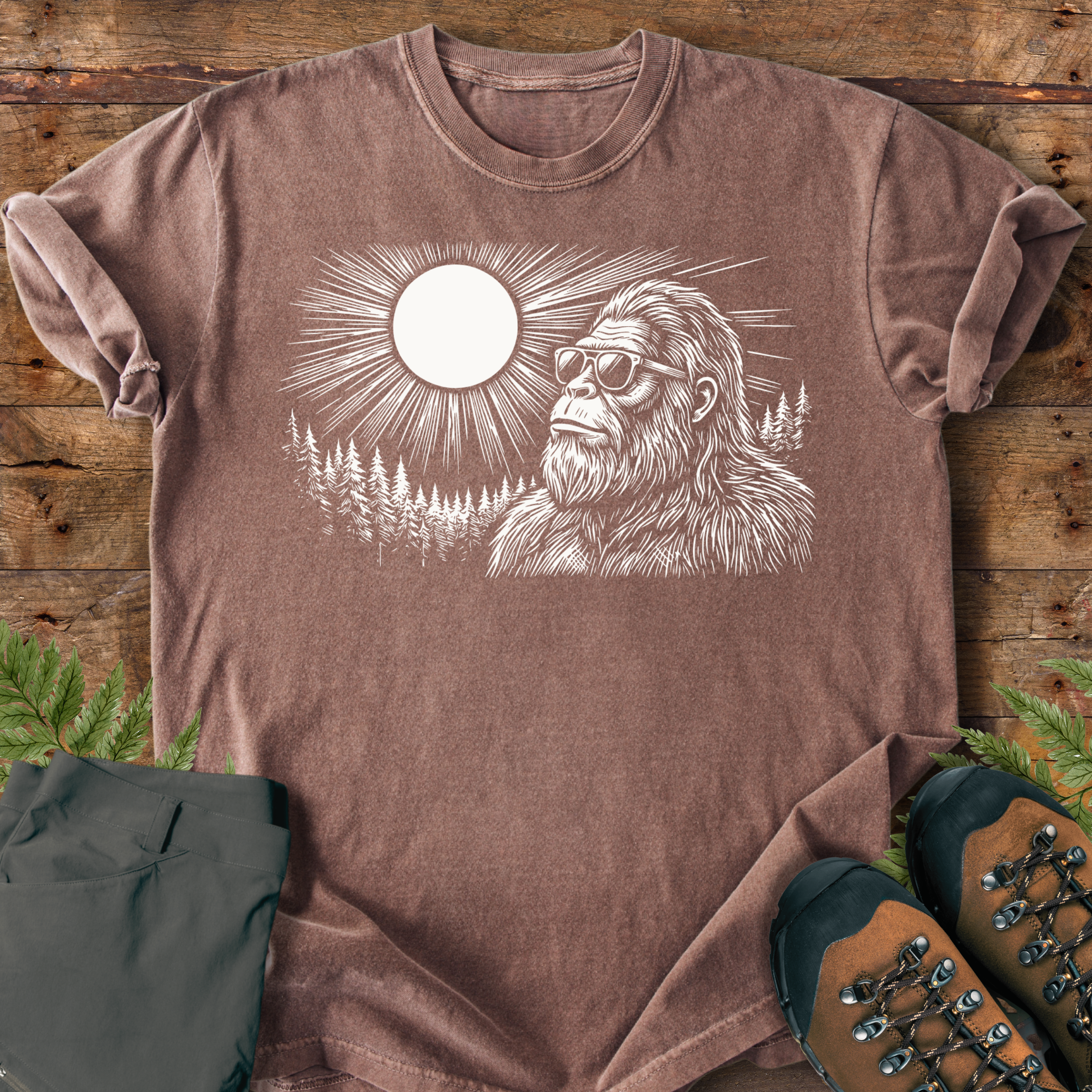 Sungazing Sasquatch T-Shirt