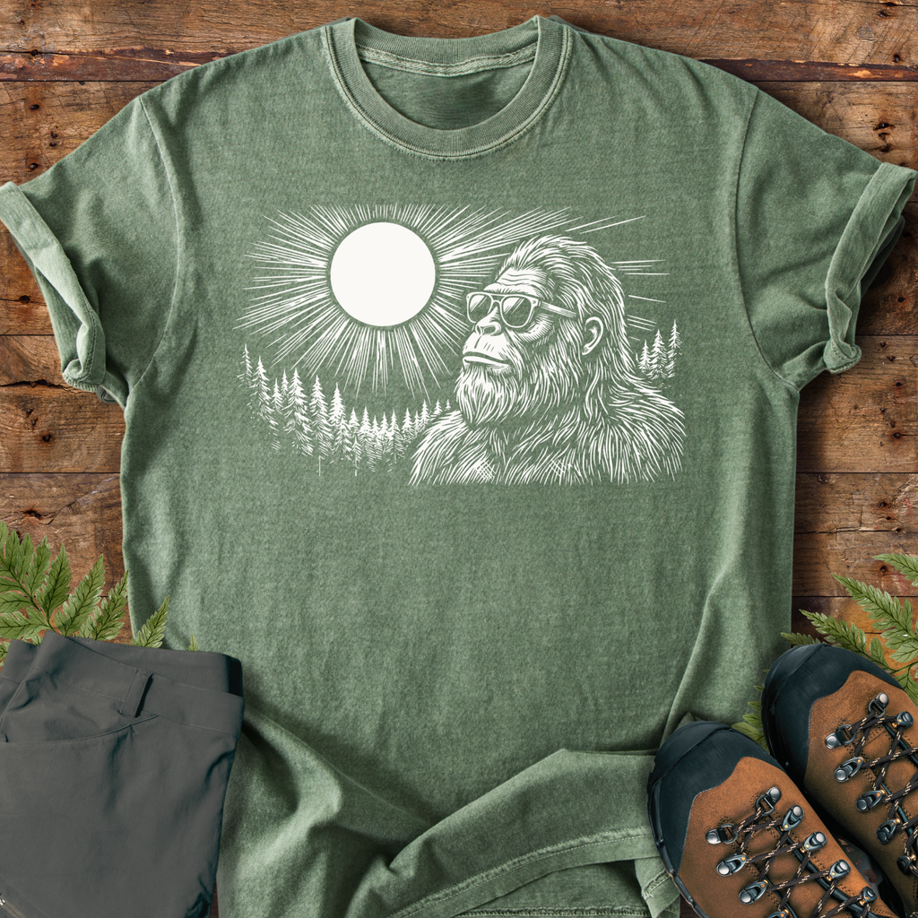 Sungazing Sasquatch T-Shirt