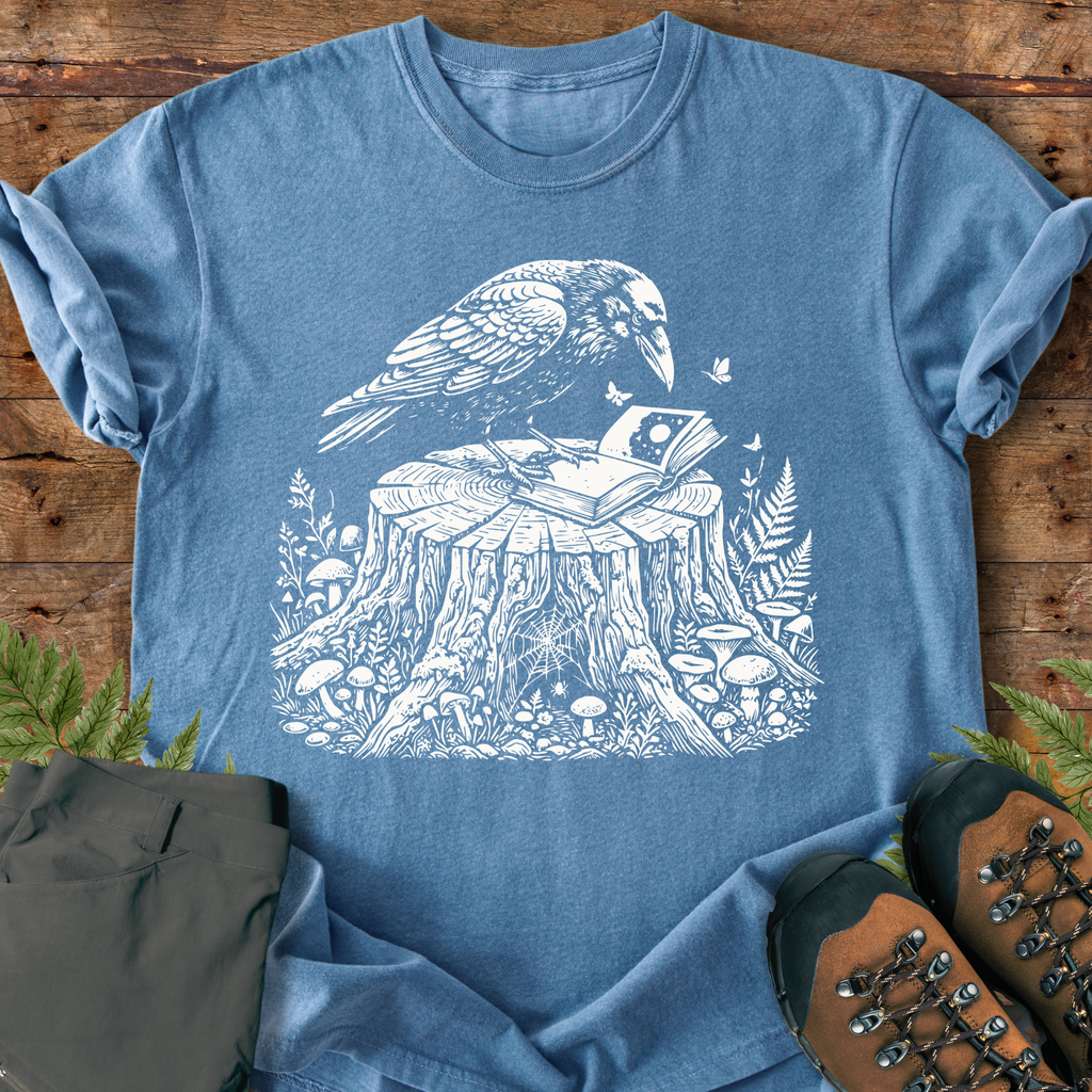 Raven & Book T-shirt