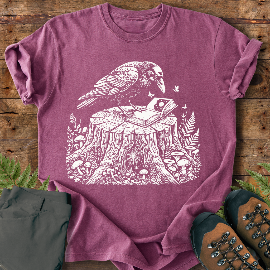 Raven & Book T-shirt