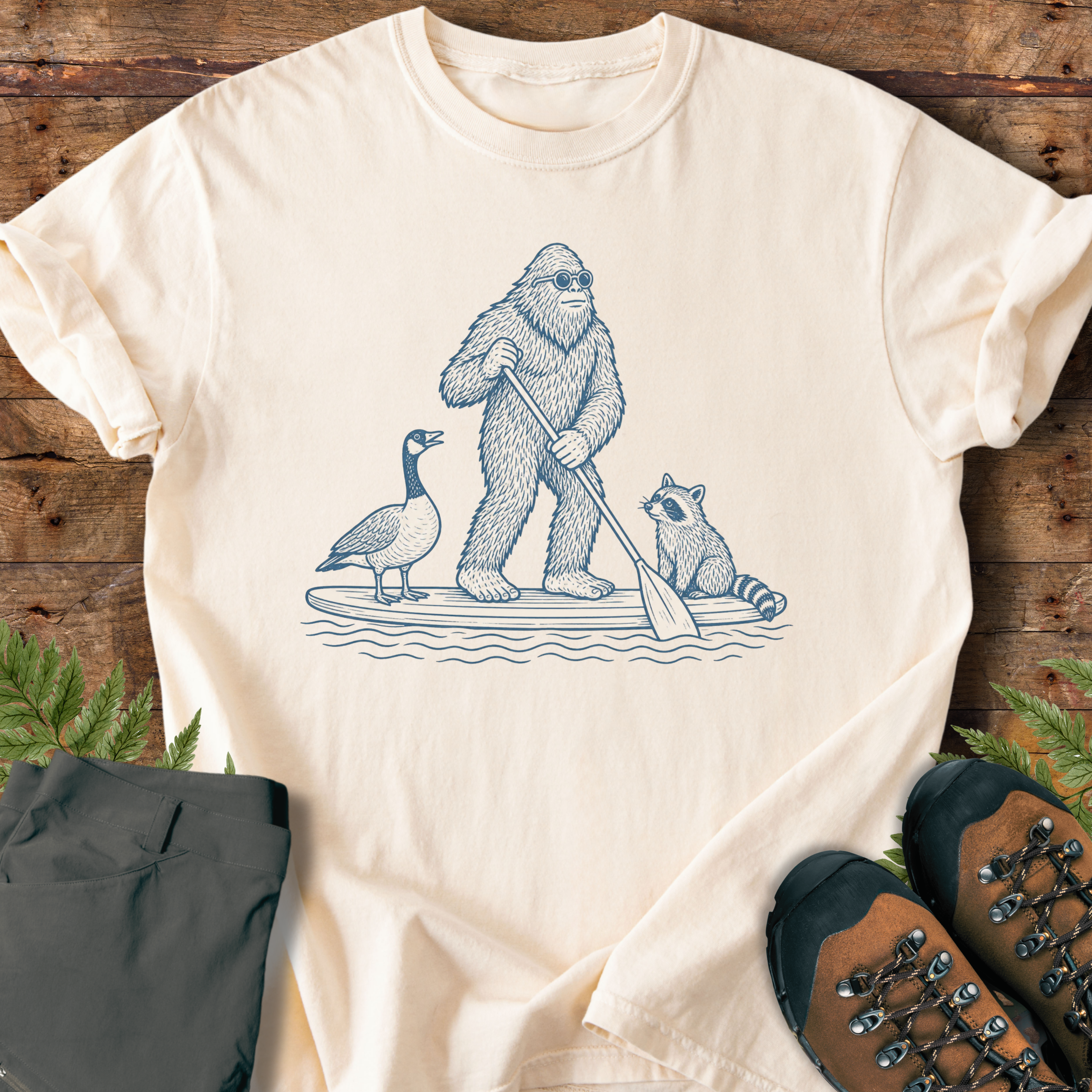 Bigfoot Paddleboard T-Shirt