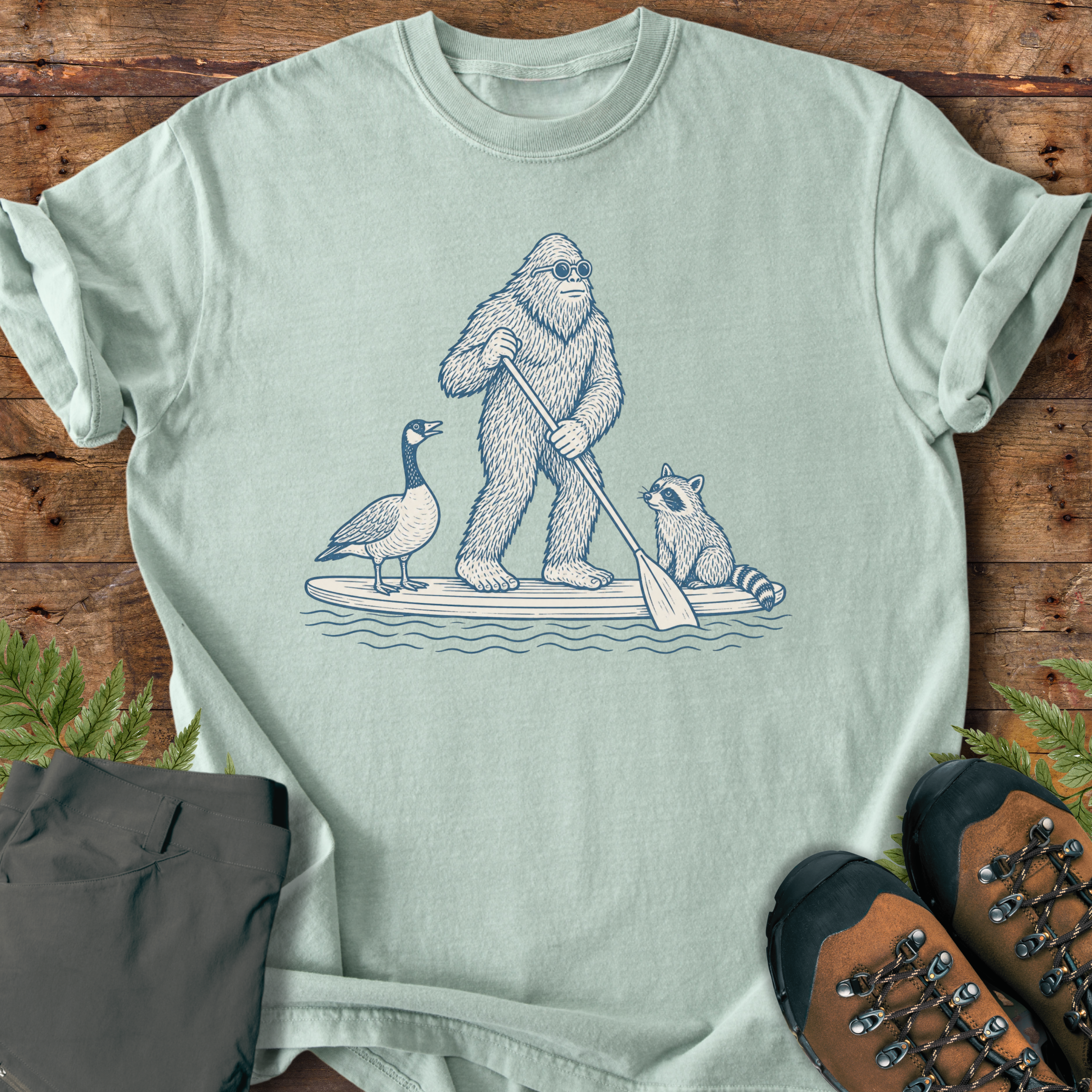 Bigfoot Paddleboard T-Shirt