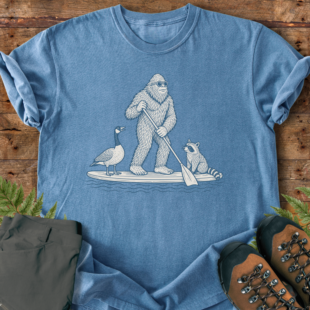 Bigfoot Paddleboard T-Shirt