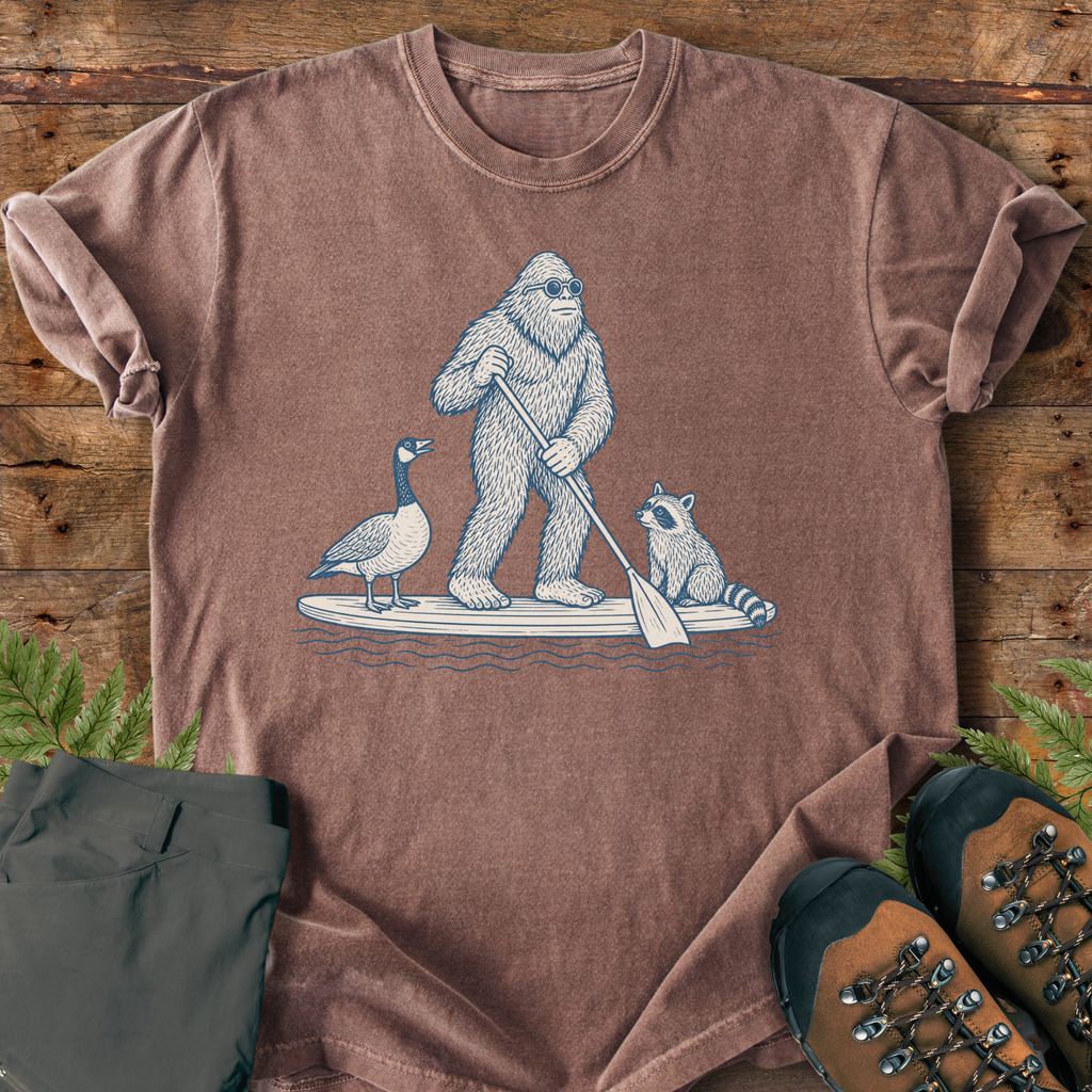 Bigfoot Paddleboard T-Shirt