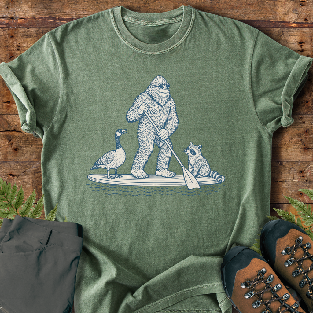 Bigfoot Paddleboard T-Shirt