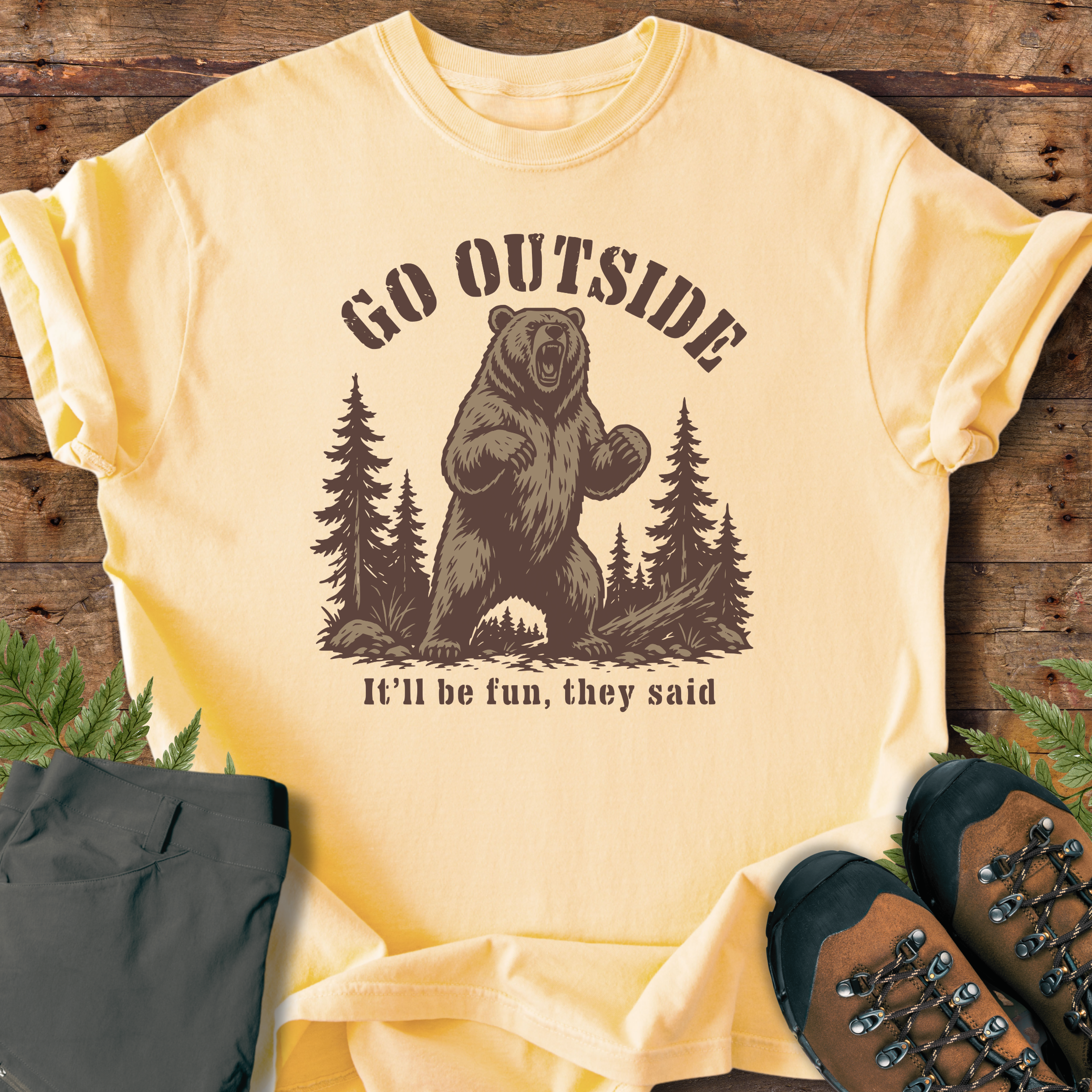 Go Outside Bears T-Shirt