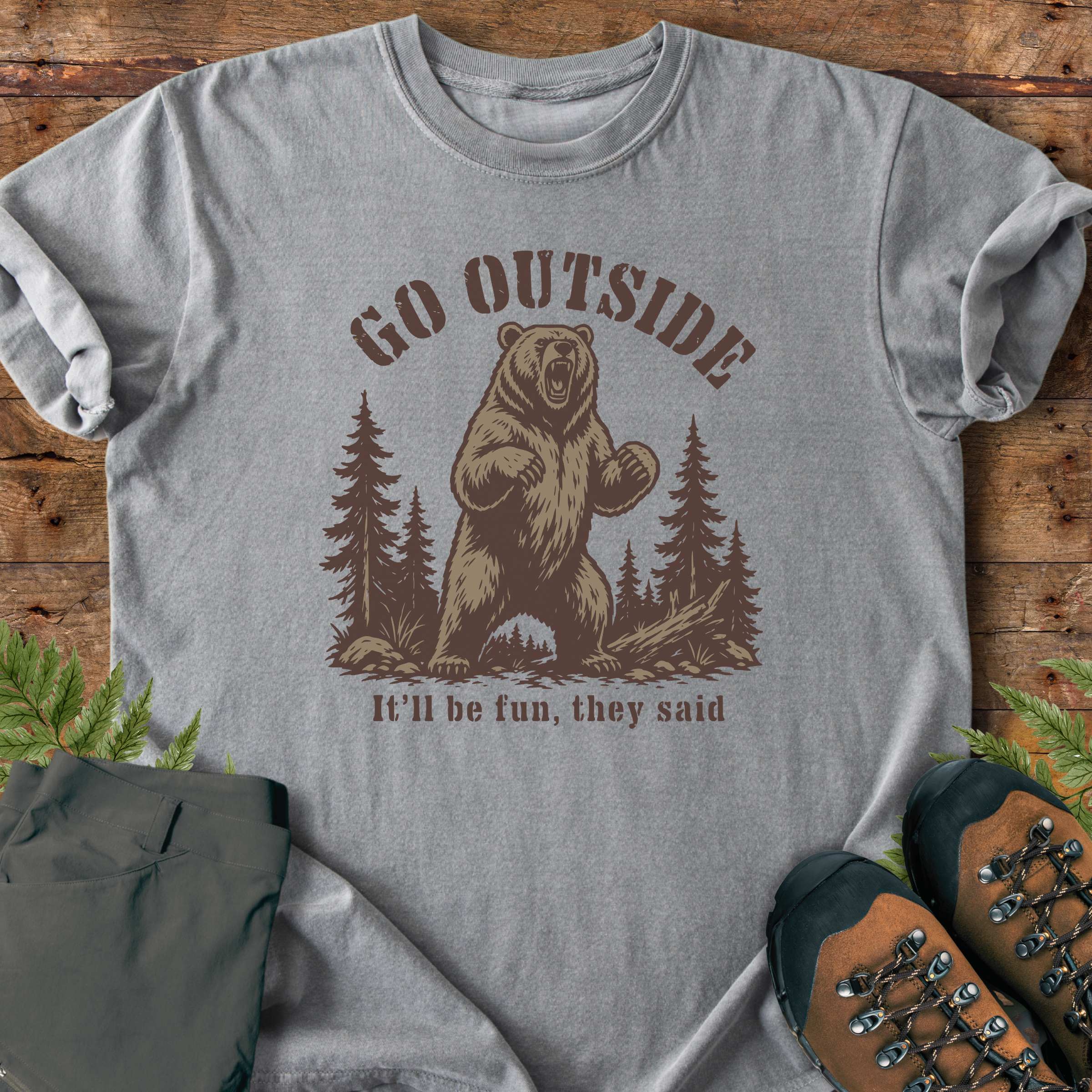 Go Outside Bears T-Shirt