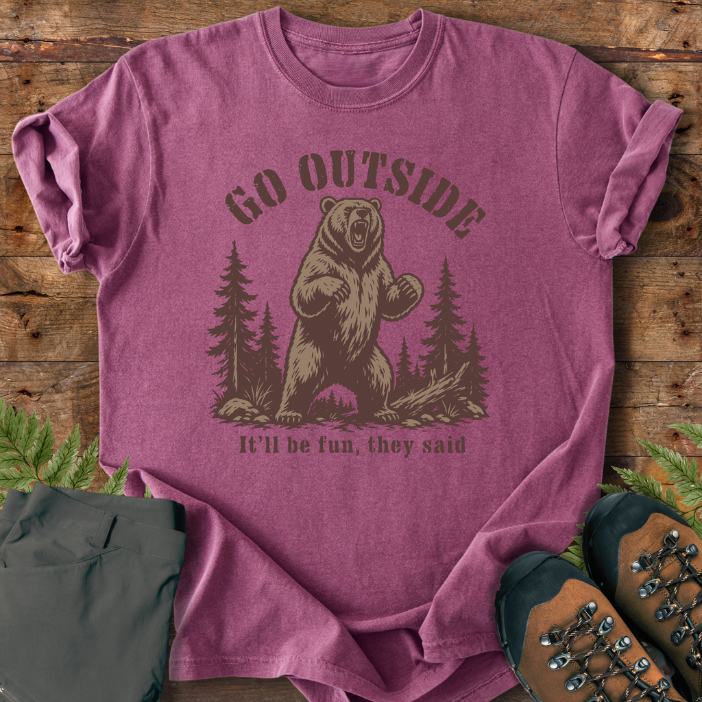 Go Outside Bears T-Shirt