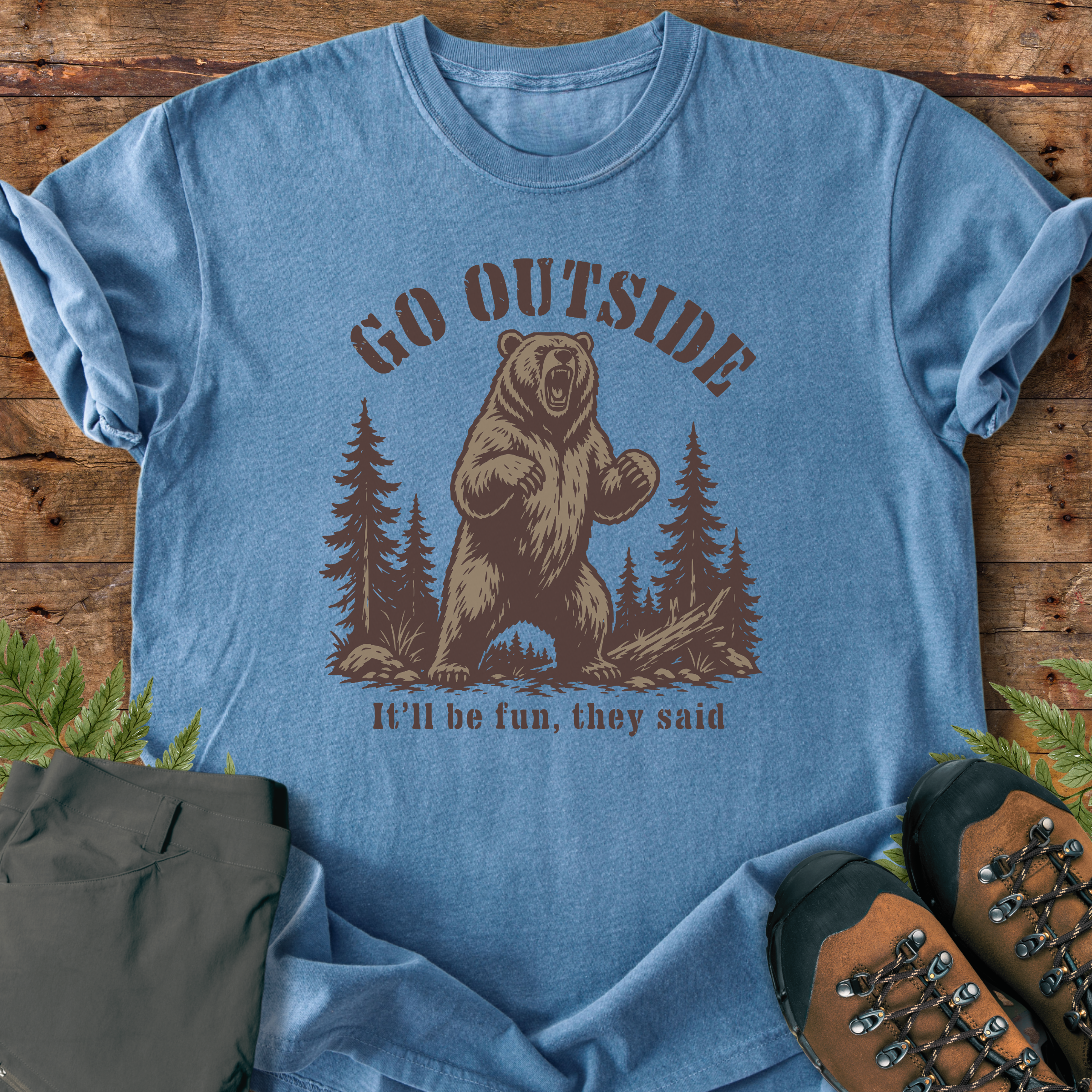 Go Outside Bears T-Shirt