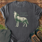 Howling Wolf Protect Wildlife T-Shirt
