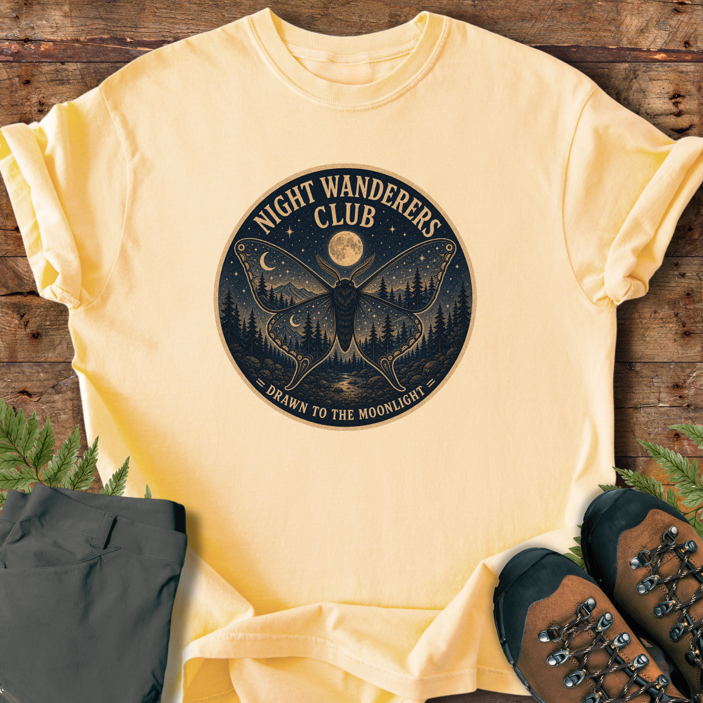 Moonlight Moth Club T-Shirt