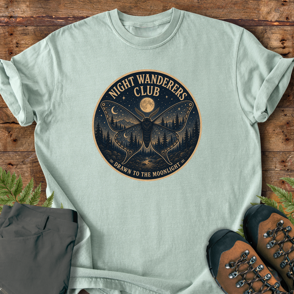 Moonlight Moth Club T-Shirt