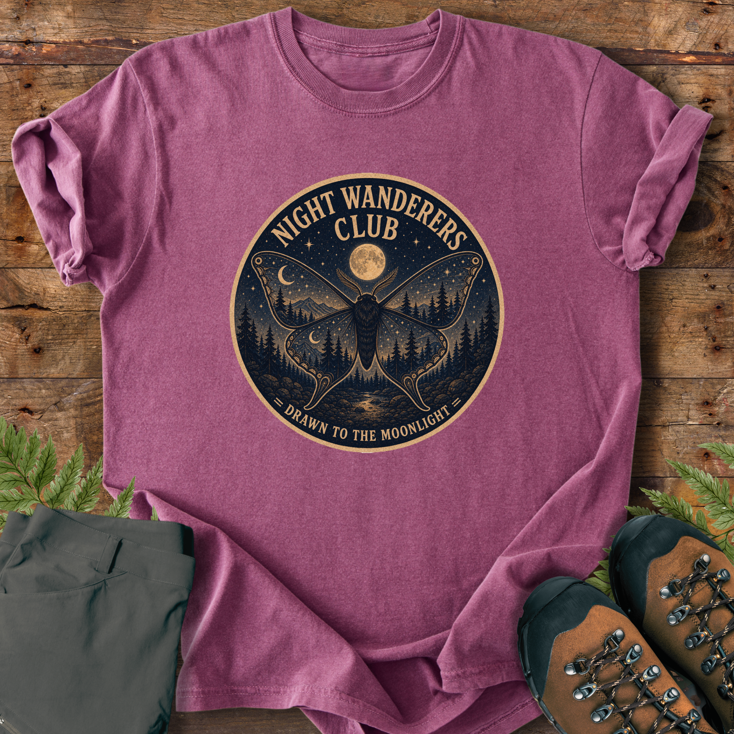 Moonlight Moth Club T-Shirt