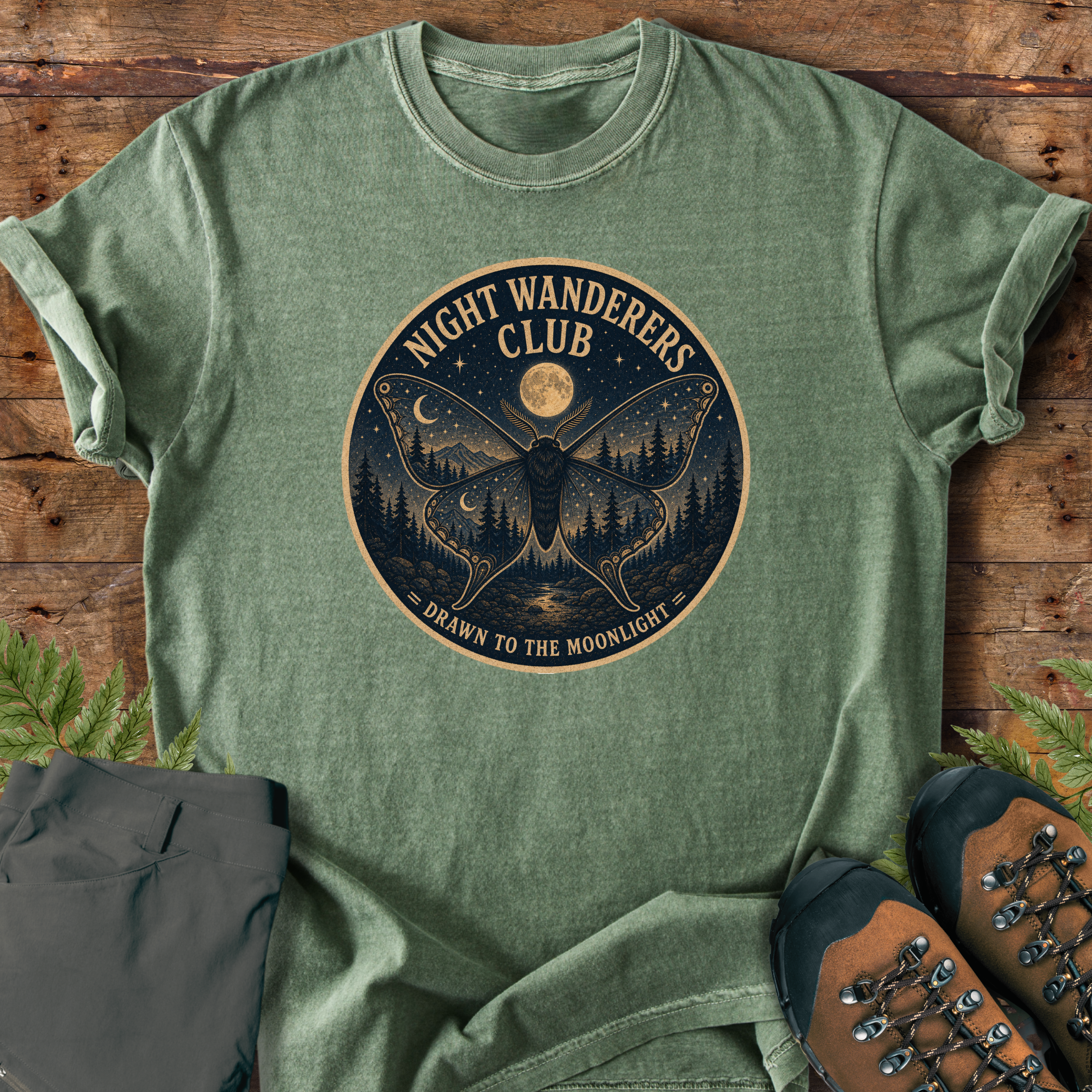 Moonlight Moth Club T-Shirt