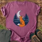 Fox Moon Dreaming T-Shirt