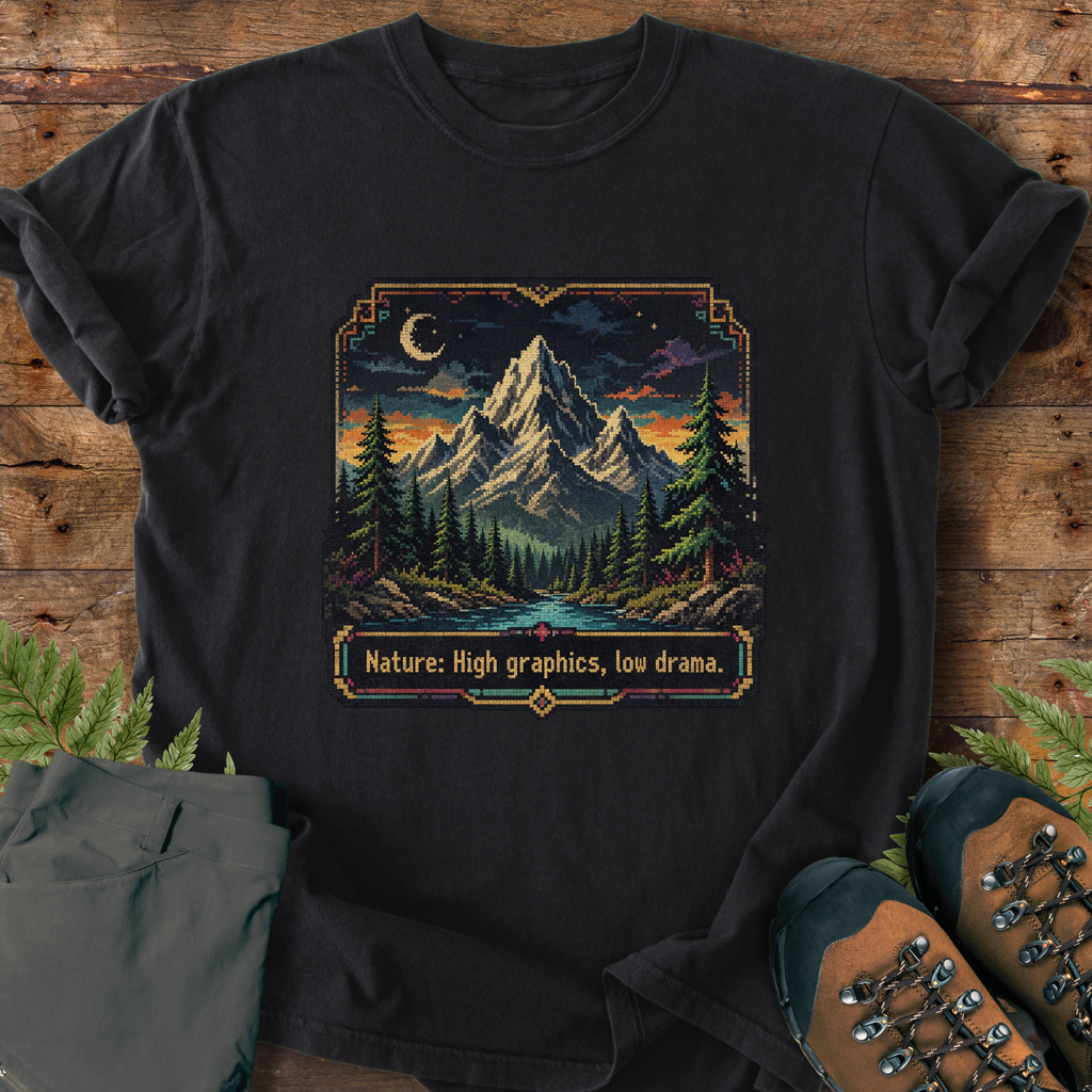 High Graphics Low Drama T-Shirt