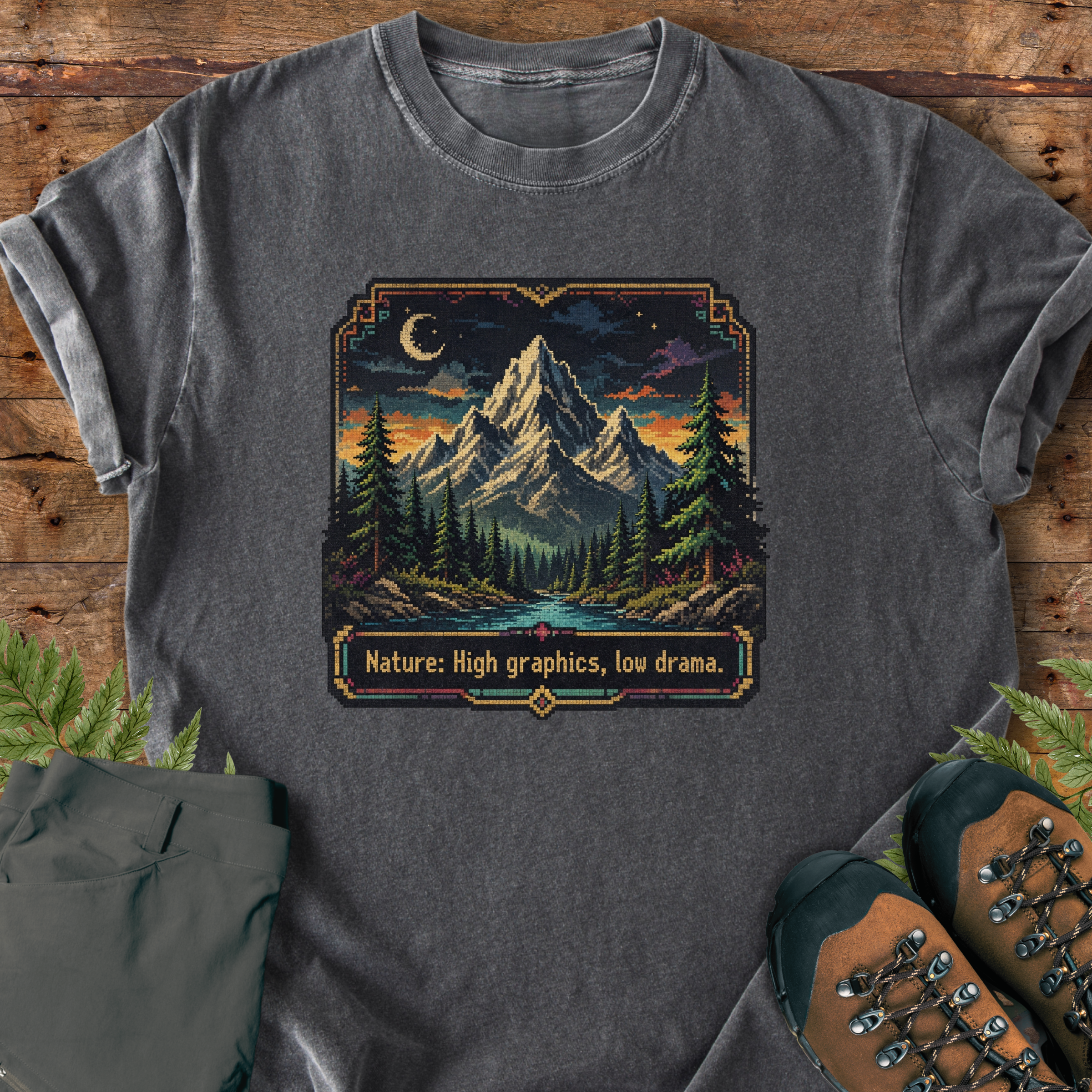 High Graphics Low Drama T-Shirt