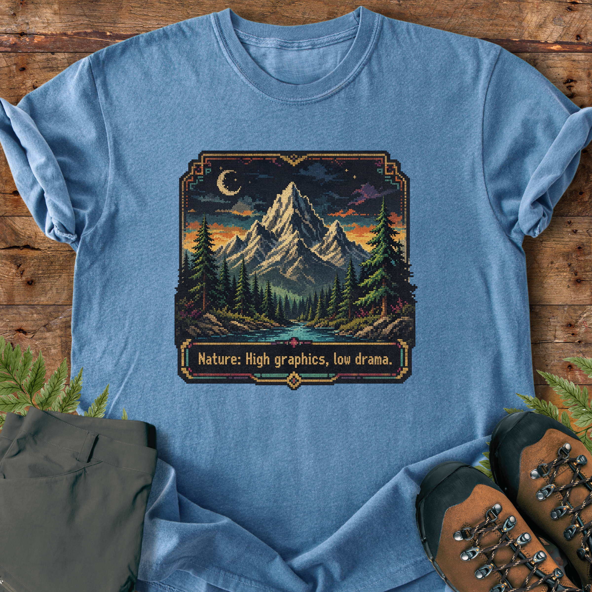 High Graphics Low Drama T-Shirt