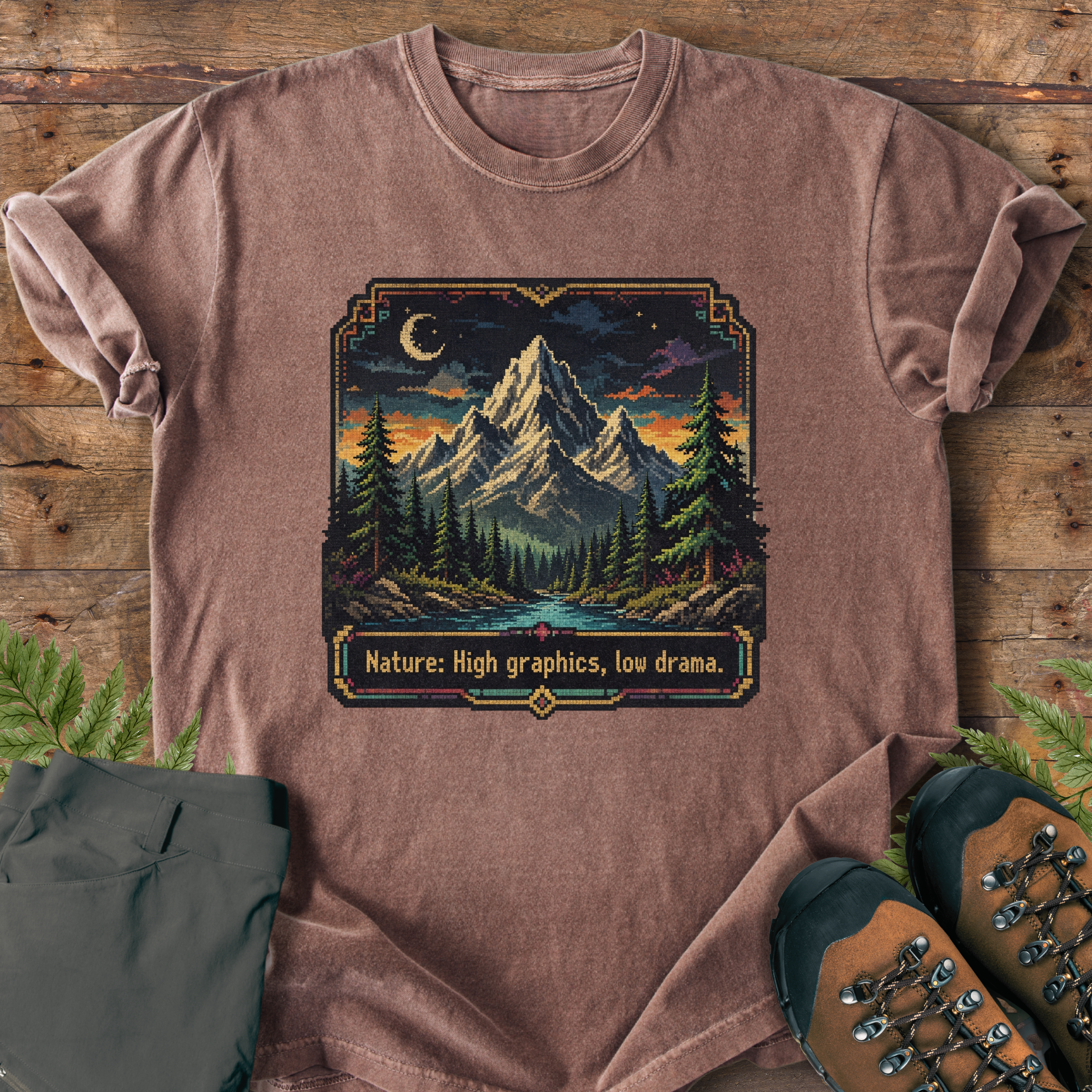 High Graphics Low Drama T-Shirt