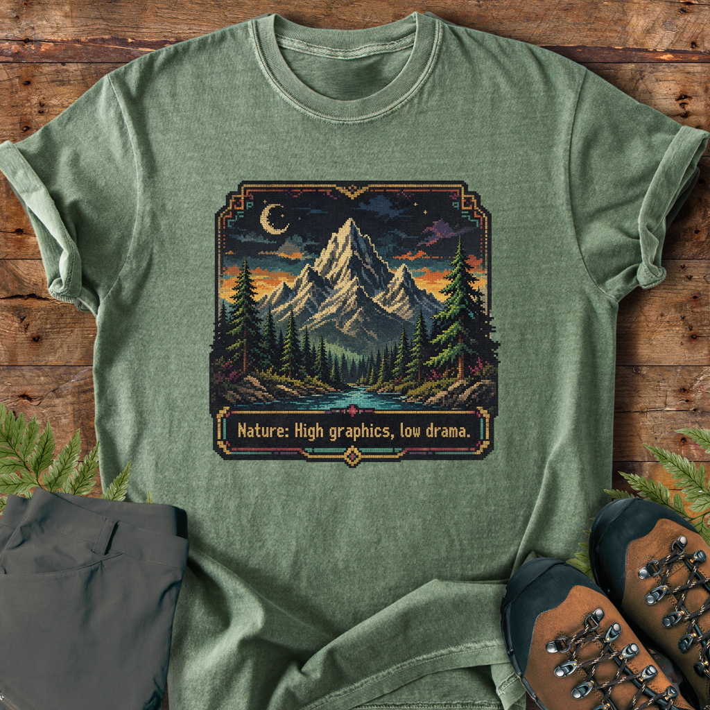 High Graphics Low Drama T-Shirt