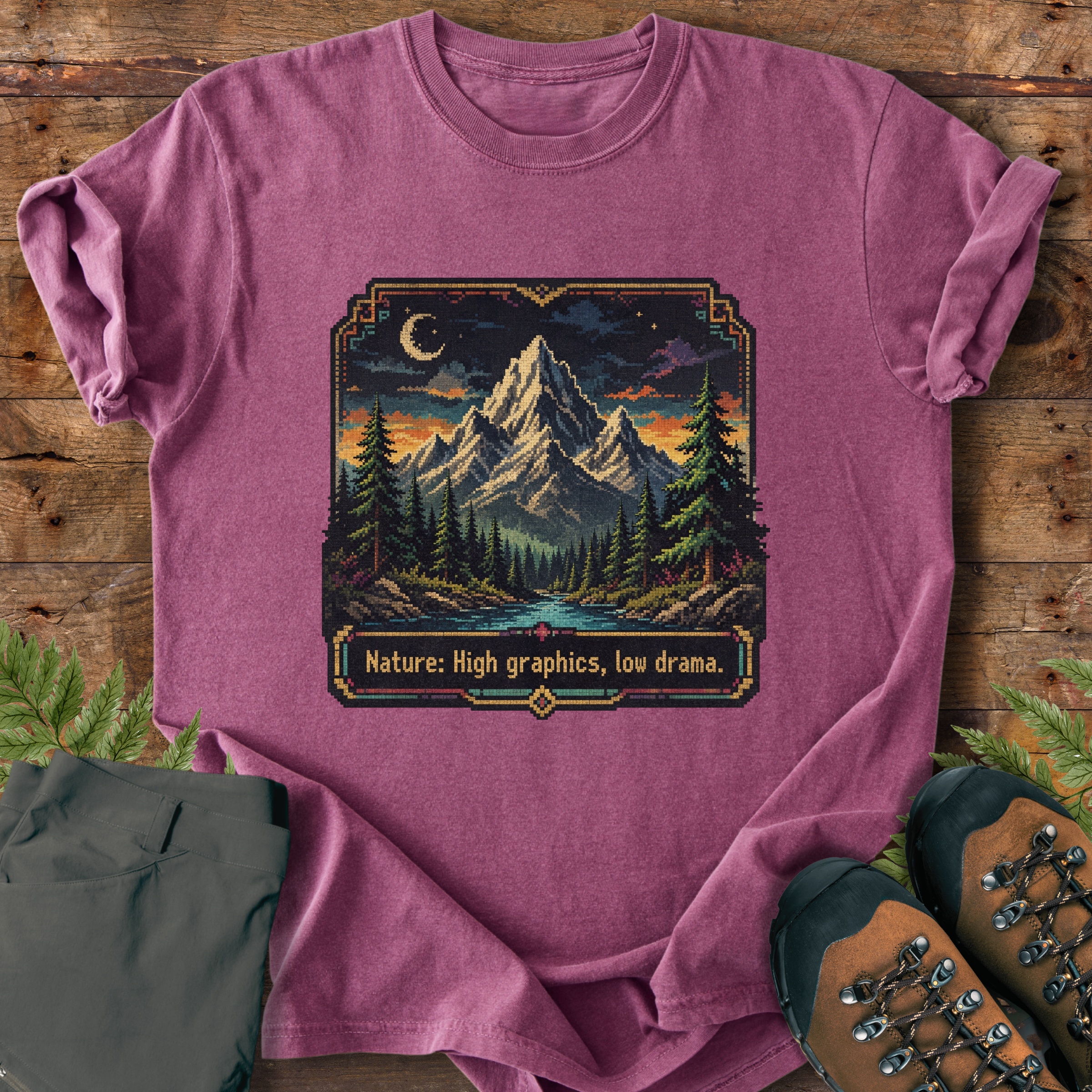 High Graphics Low Drama T-Shirt