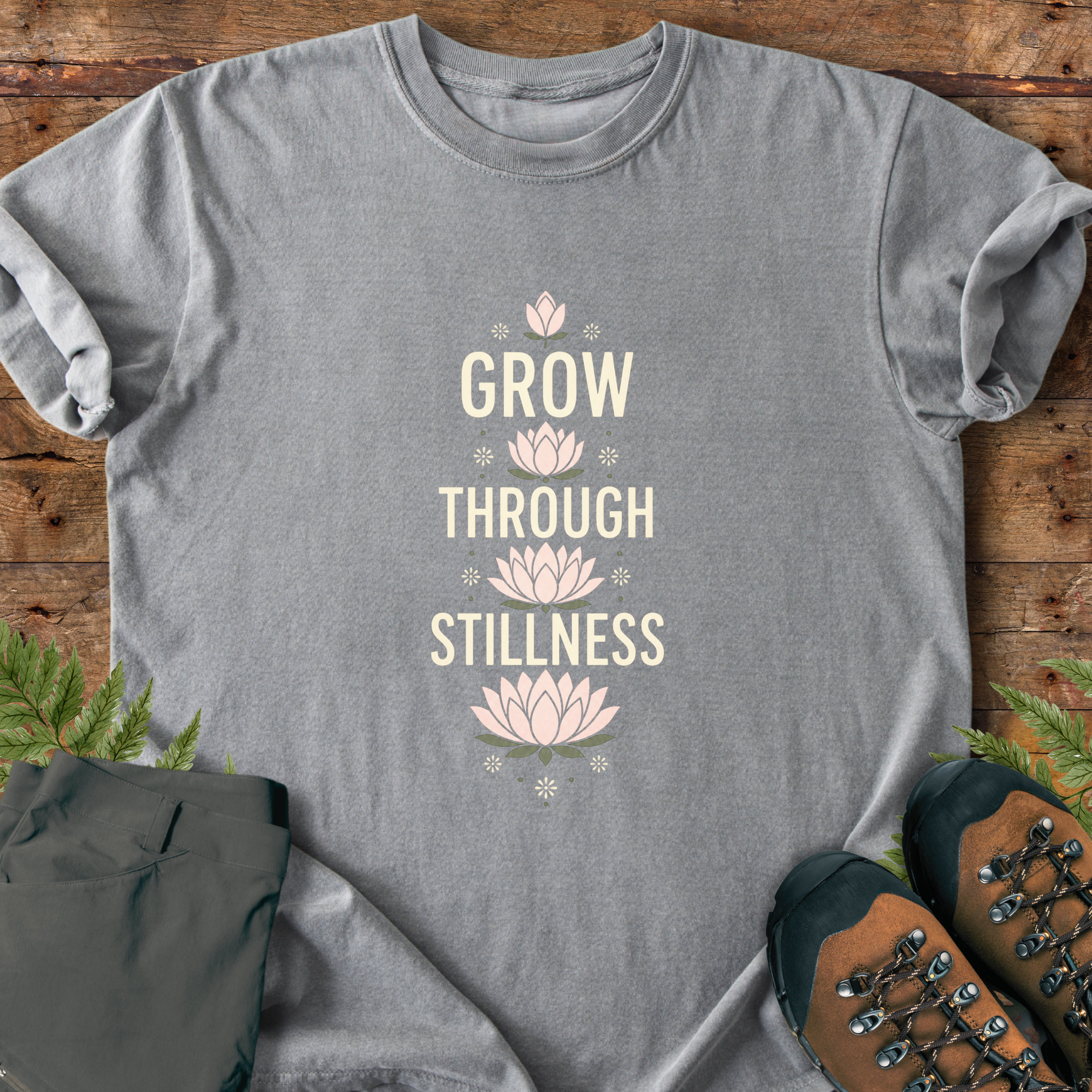 Grow Through Stillness T-Shirt