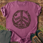 Peace Grows Here T-Shirt