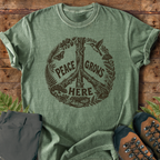 Peace Grows Here T-Shirt