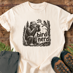 Bigfoot Bird Nerd T-Shirt