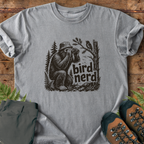Bigfoot Bird Nerd T-Shirt