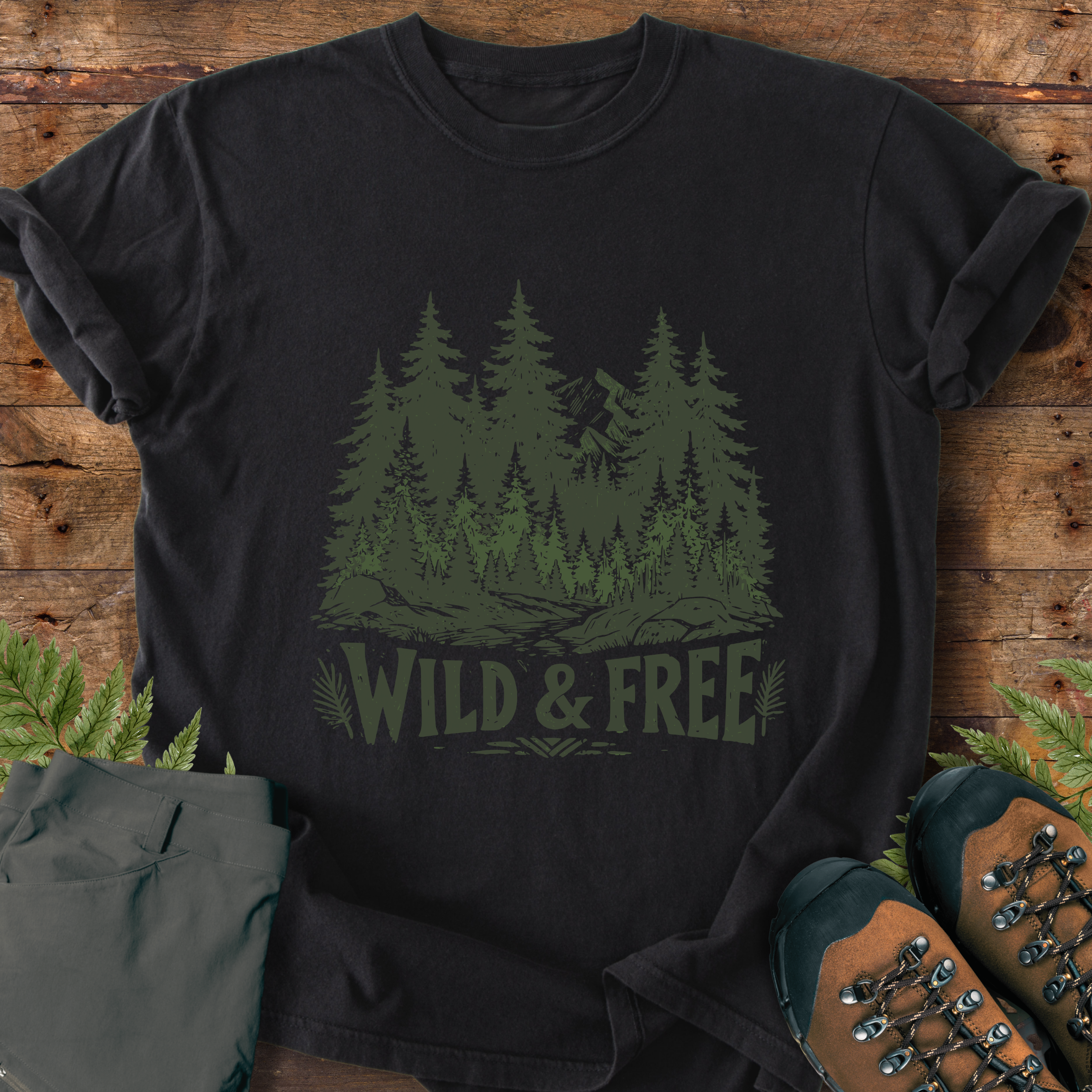 Wild and Free Trees T-Shirt
