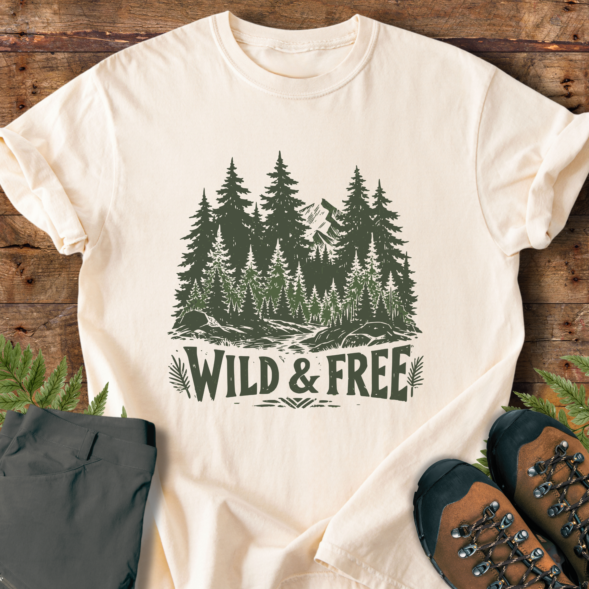 Wild and Free Trees T-Shirt