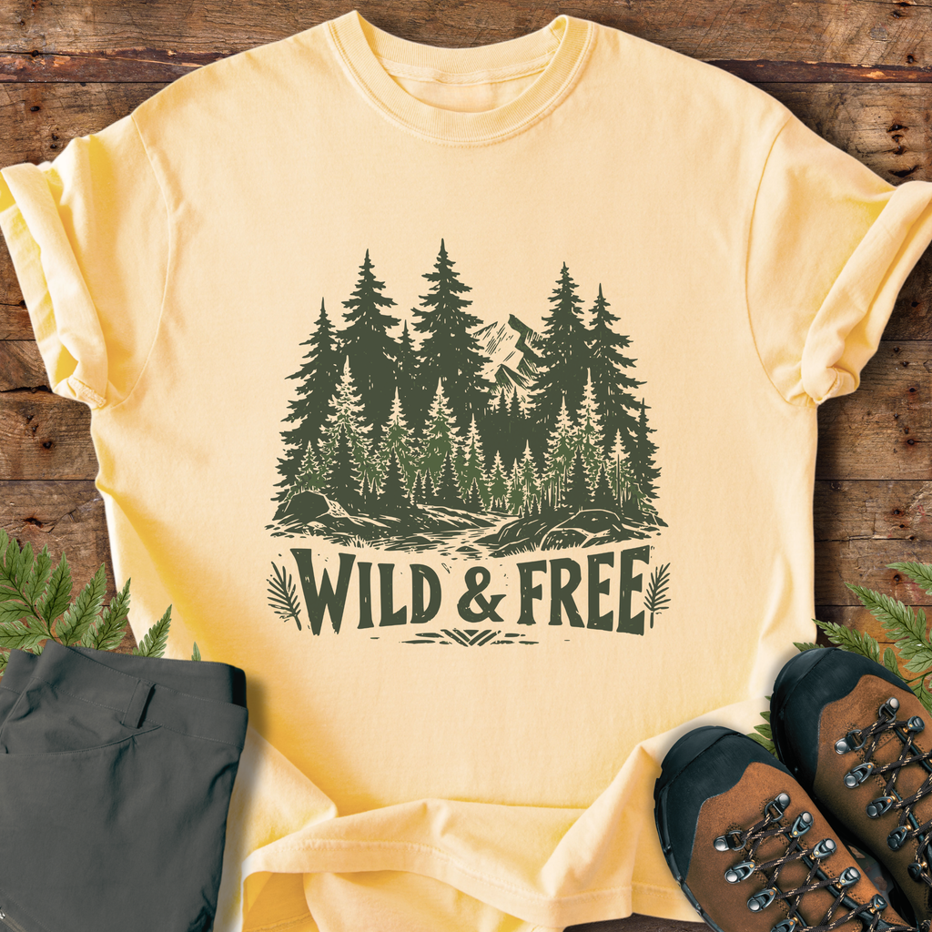 Wild and Free Trees T-Shirt