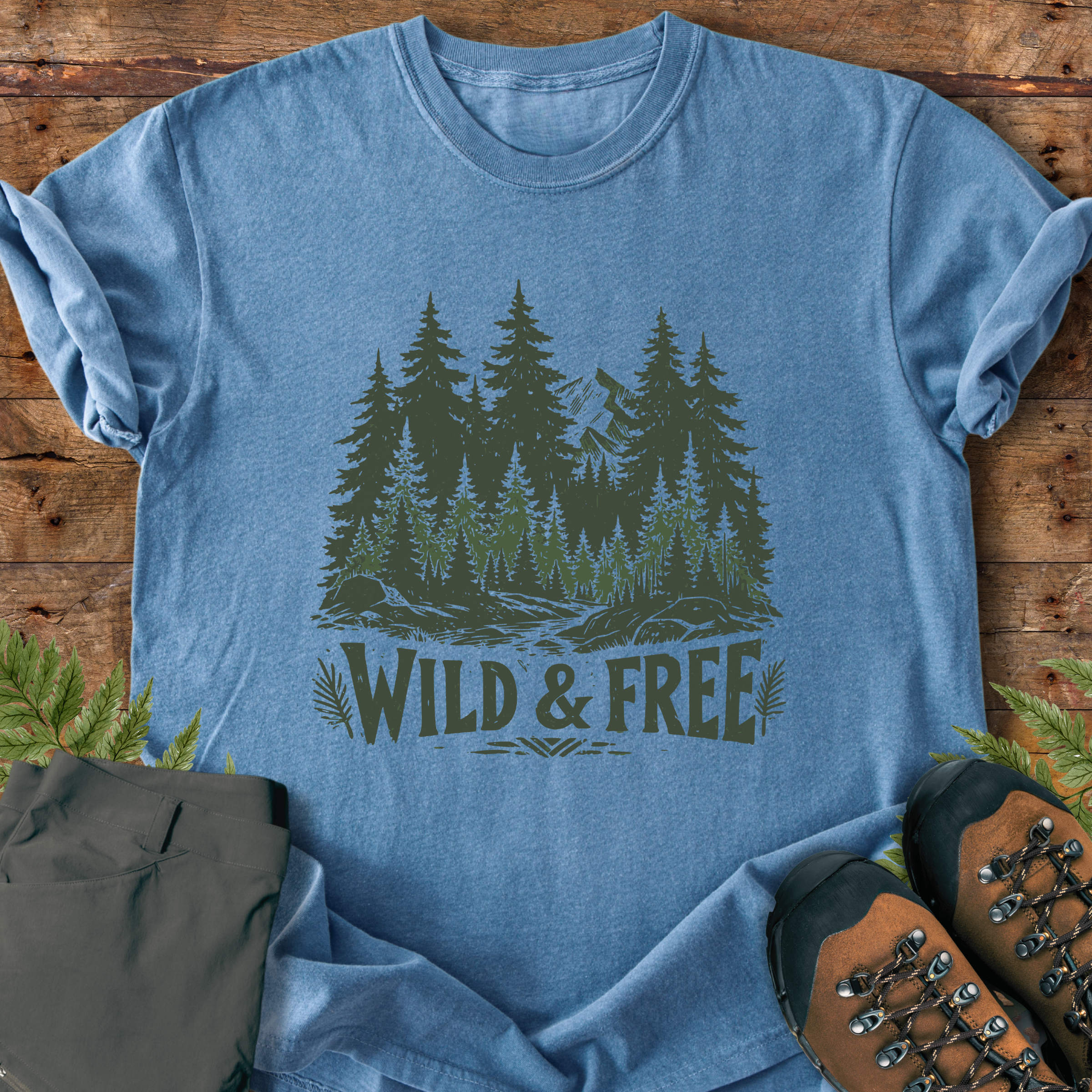 Wild and Free Trees T-Shirt