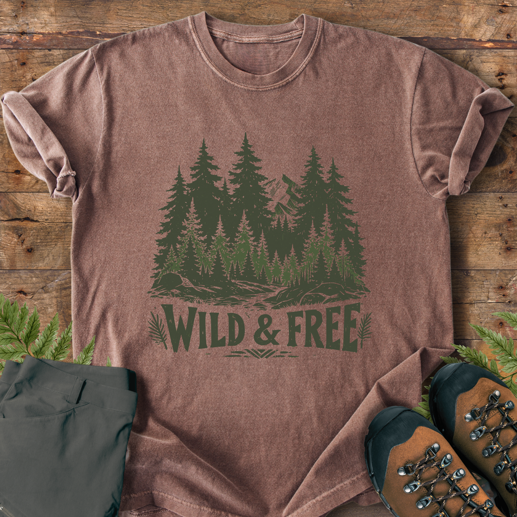 Wild and Free Trees T-Shirt