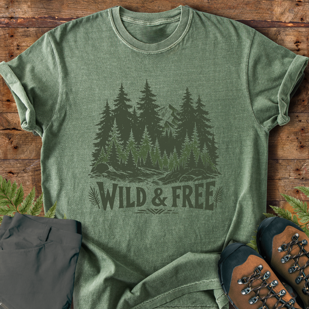 Wild and Free Trees T-Shirt