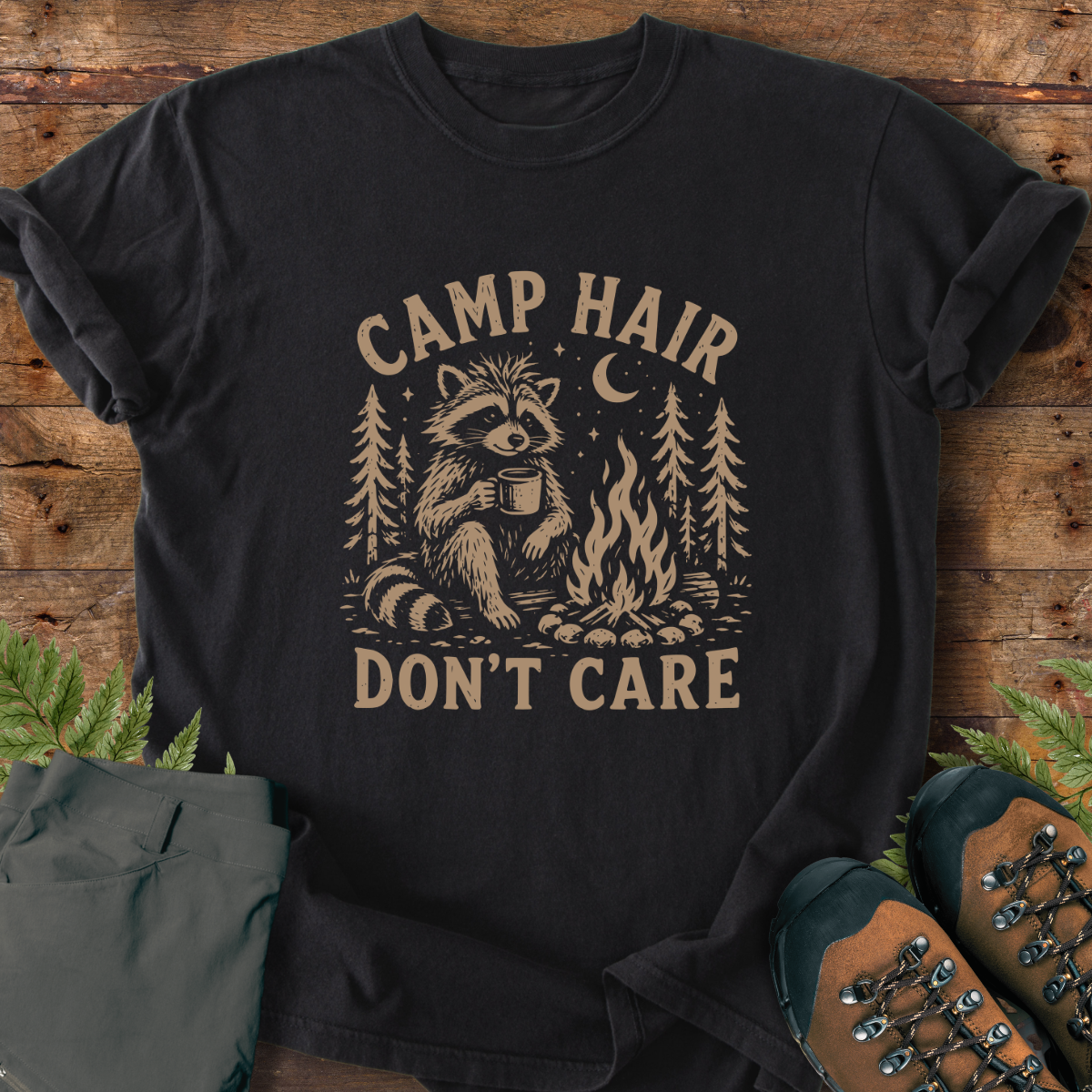 Camp Hair Don't Care T-Shirt