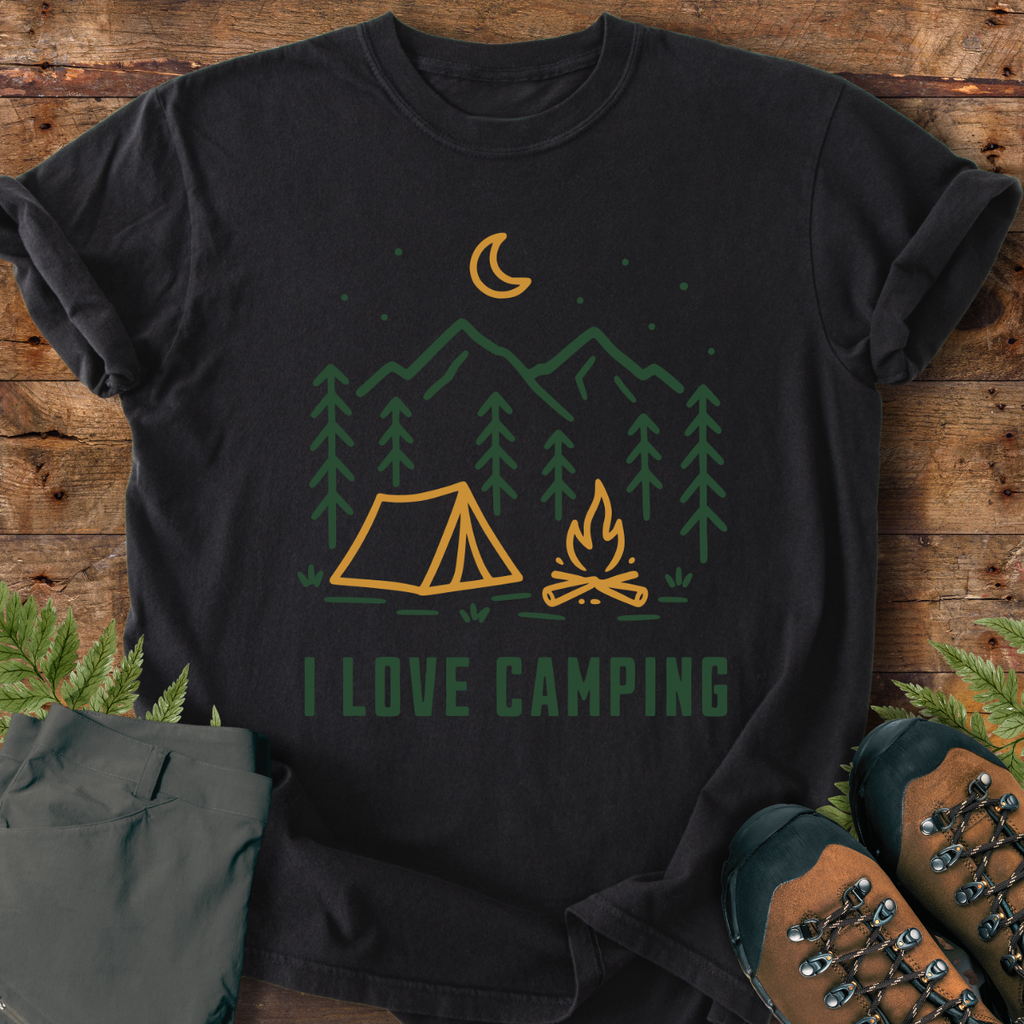 I Love Camping T-Shirt