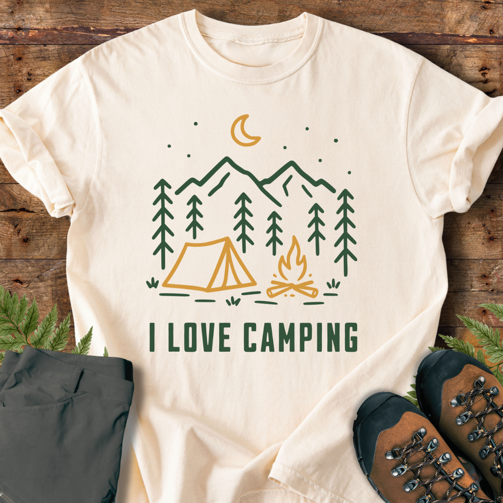 I Love Camping T-Shirt