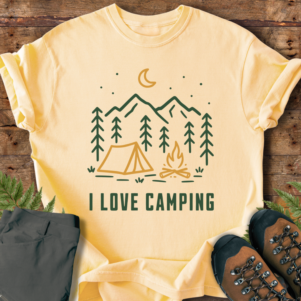 I Love Camping T-Shirt