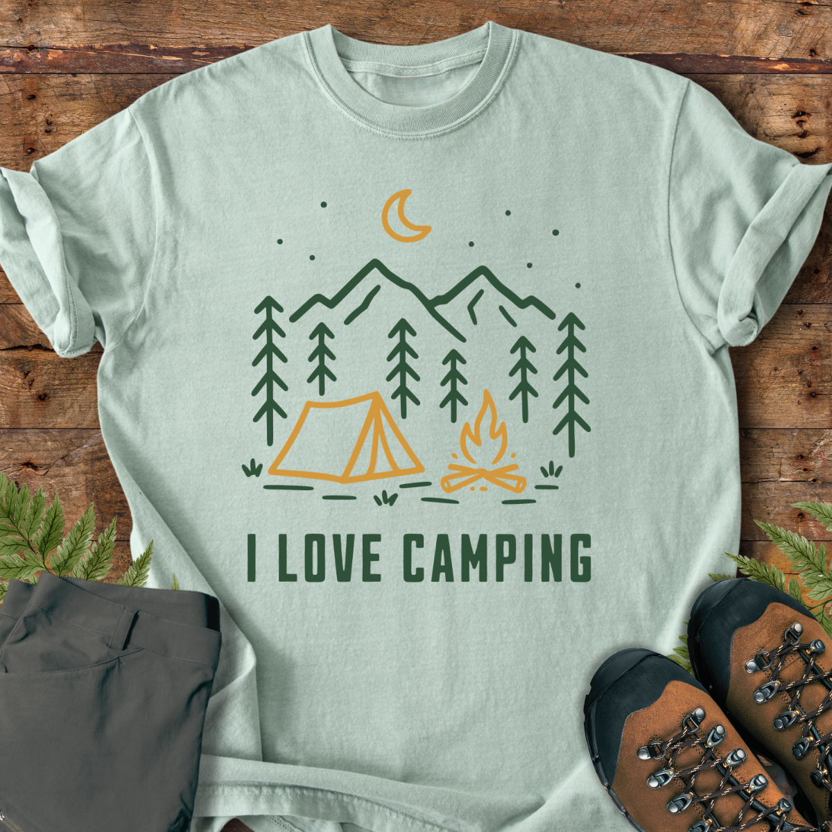 I Love Camping T-Shirt