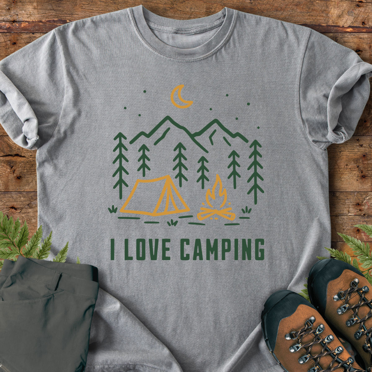 I Love Camping T-Shirt