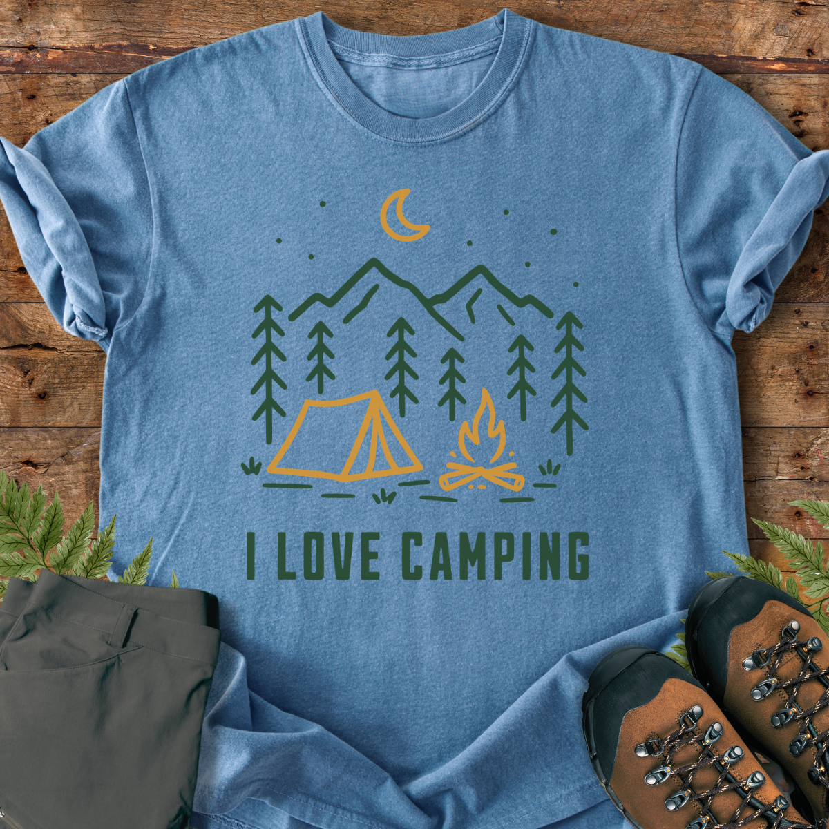 I Love Camping T-Shirt