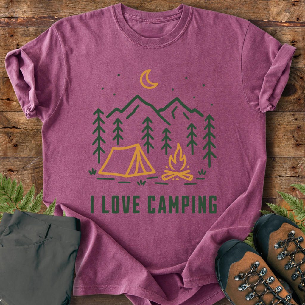 I Love Camping T-Shirt