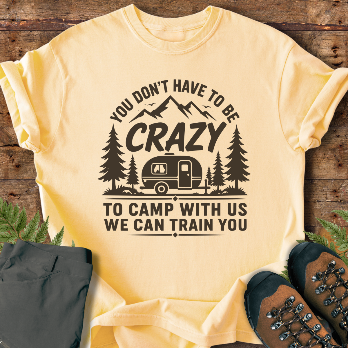 Crazy Camp Trainer T-Shirt