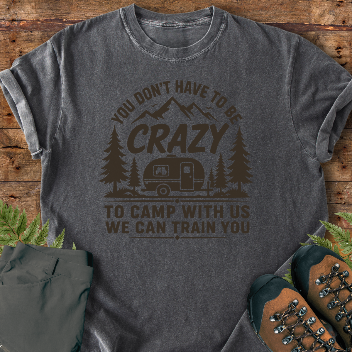 Crazy Camp Trainer T-Shirt